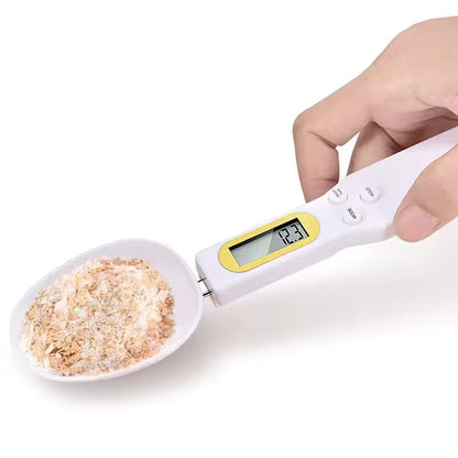 Precisión Perfecta: Cuchara Medidora Digital con Balanza Integrada