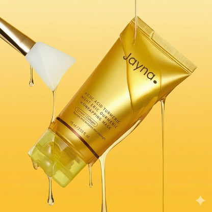 JAYNA MASCARILLA NOCTURNA: Tu Renacimiento Facial Antiedad 100% Efectivo