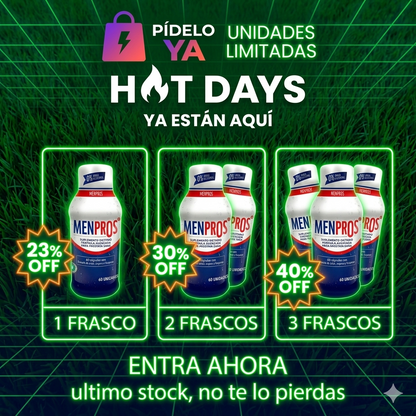 MENPROS: Suplemento #1 para la próstata - 100% EFECTIVO