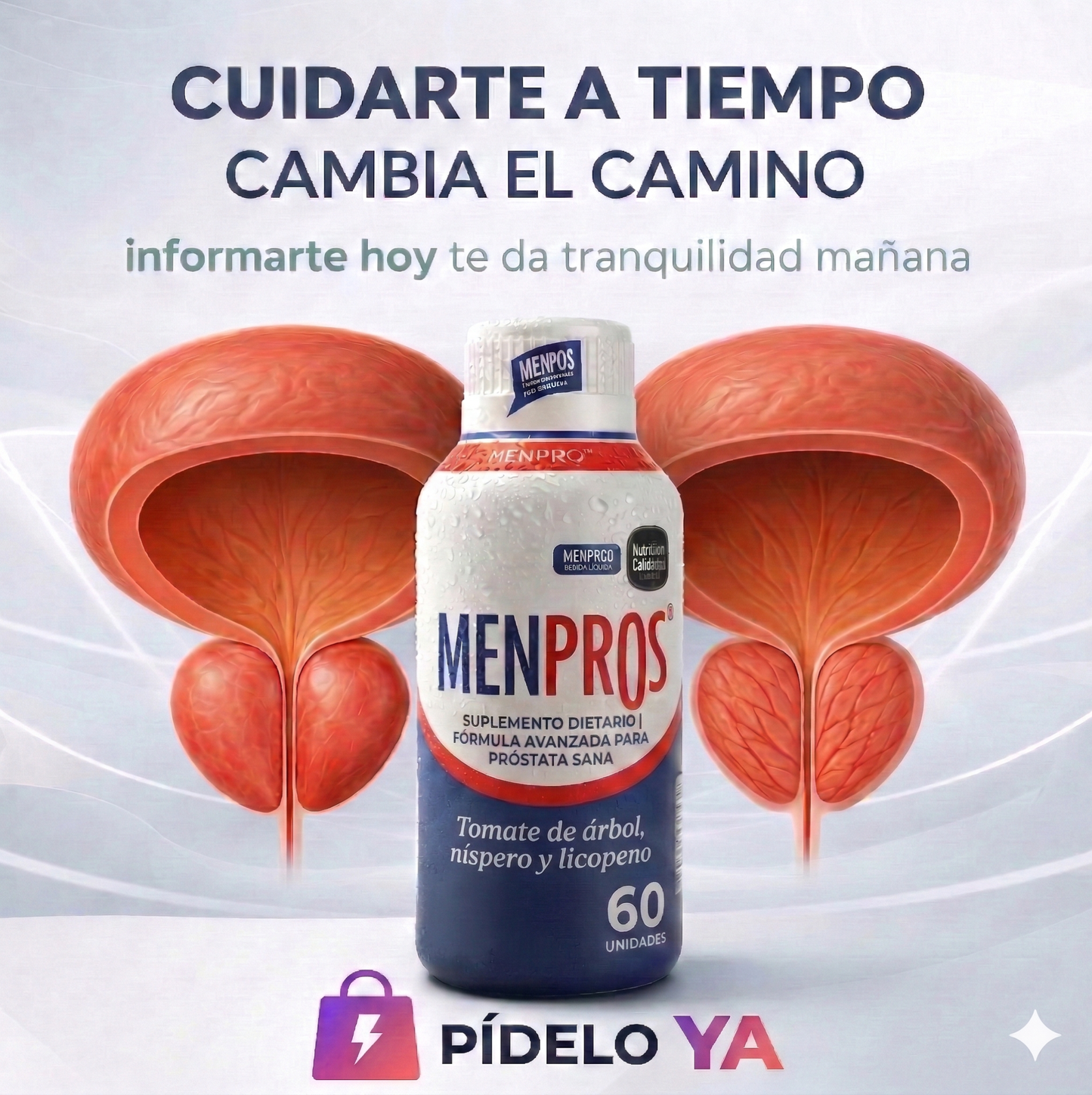 MENPROS: Suplemento #1 para la próstata - 100% EFECTIVO