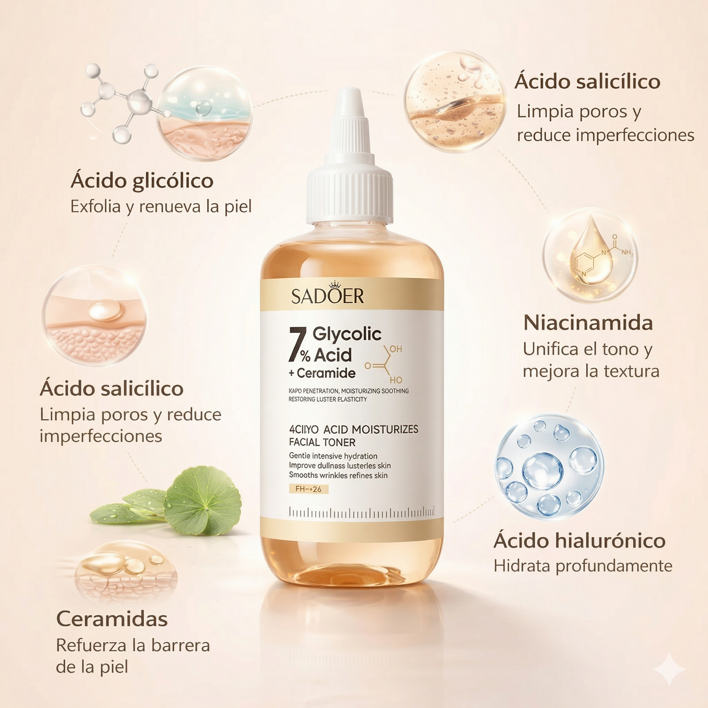 ÁCIDO GLICÓLICO AL 7%: LA SOLUCIÓN PERFECTA PARA LA PIEL CON QUERATOSIS 100% EFECTIVO