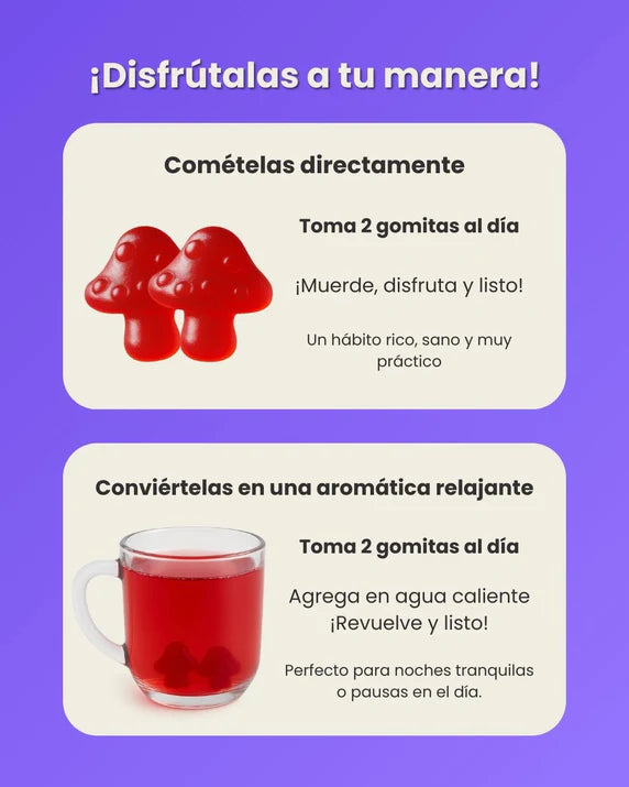 GOMITAS BUMI: El Secreto para un Descanso Profundo y Natural 100% Efectivo