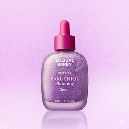 EQQUALBERRY BAKUCHIOL PLUMPING SERUM: Tu Rejuvenecimiento Facial Sin Irritación 100% Efectivo
