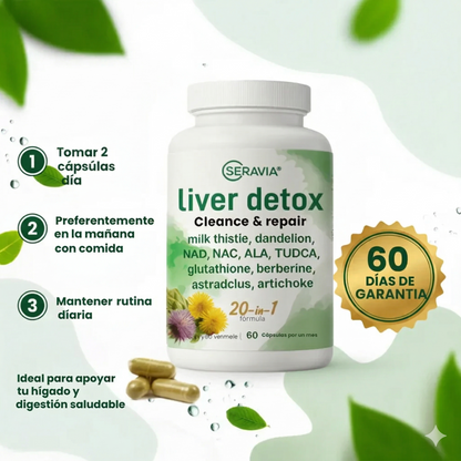 LIVER DETOX: Tu Botón de Reinicio Hepático 100% Efectivo
