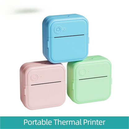 SMART MINI IMPRESORA TERMICA PORTATIL: Imprime Notas, Fotos y Etiquetas al Instante Sin Tinta