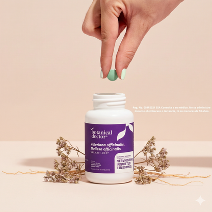 VALERIANA + MELISSA :Tu Descanso Natural y Reparador 100% Efectivo