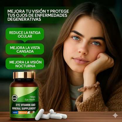 EYE VITAMIN AND MINERAL SUPPLEMENT: Tu Visión Cristalina y Protegida 100% Efectivo
