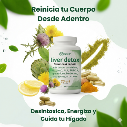 LIVER DETOX: Tu Botón de Reinicio Hepático 100% Efectivo