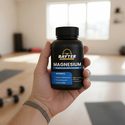 BAYTER MAGNESIUM: Alivio Articular + Vitamina D 100% Efectivo