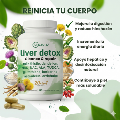 LIVER DETOX: Tu Botón de Reinicio Hepático 100% Efectivo