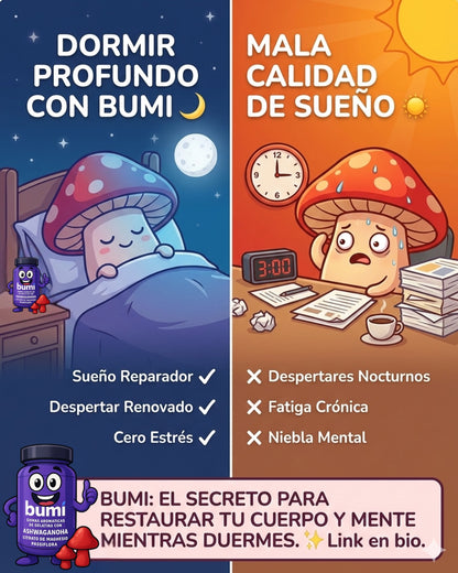 GOMITAS BUMI: El Secreto para un Descanso Profundo y Natural 100% Efectivo