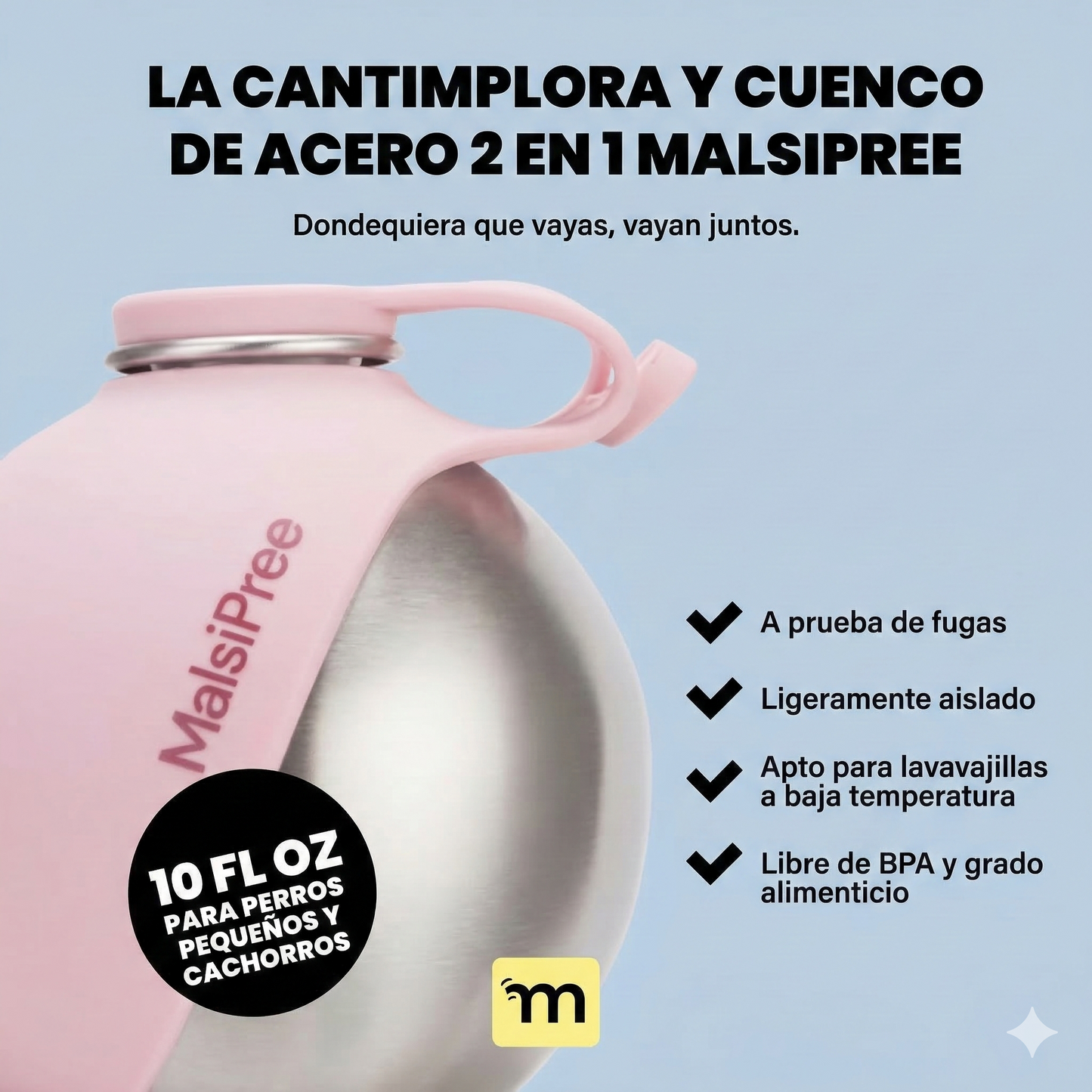 AQUAPET PRO: El Bebedero Portátil Anti-Derrames para tu Mascota