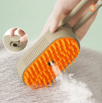 CEPILLO DE VAPOR 3 en 1: El Cepillo de Vapor Viral para Mascotas 100% efectivo