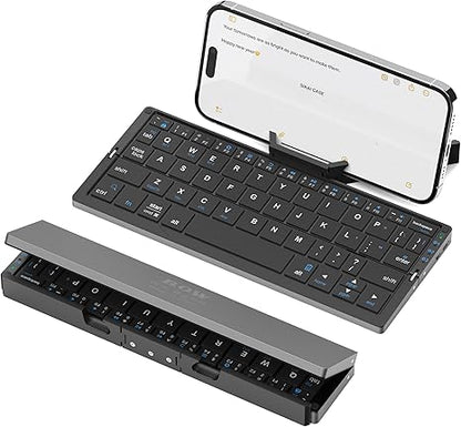 TECLADO PLEGABLE B.O.W 3-EN-1 - Teclado plegable premium para máxima productividad móvil.