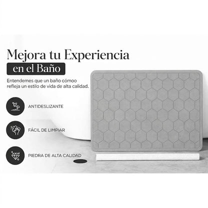 Tapete Hidro-Absorbente - Tecnología que mantiene tu baño seco en segundos 100% efectivo